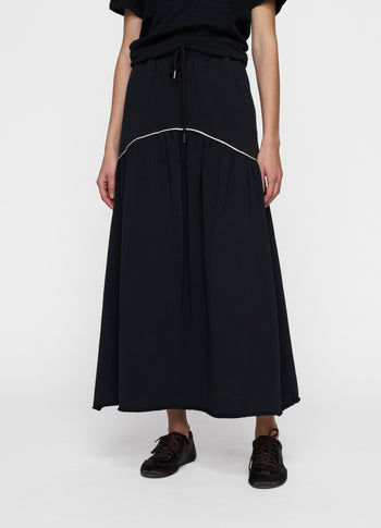 maxi skirt | black