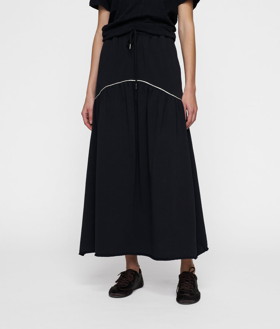 maxi skirt | black