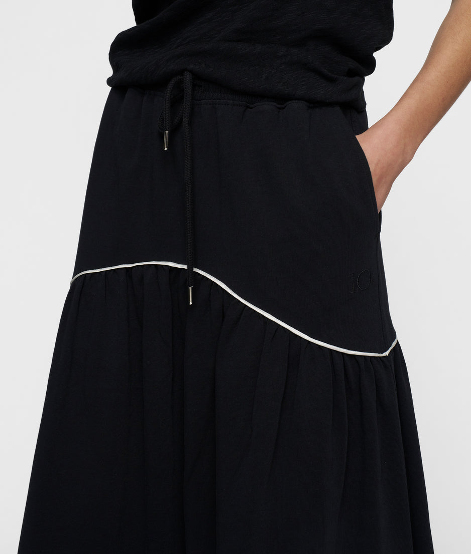 maxi skirt | black