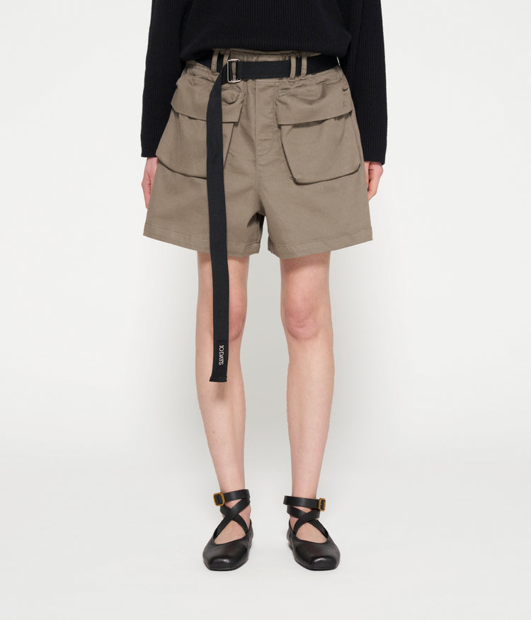 utility shorts | sage