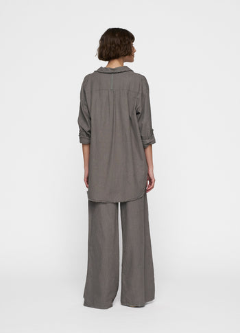 wide leg pants | oil