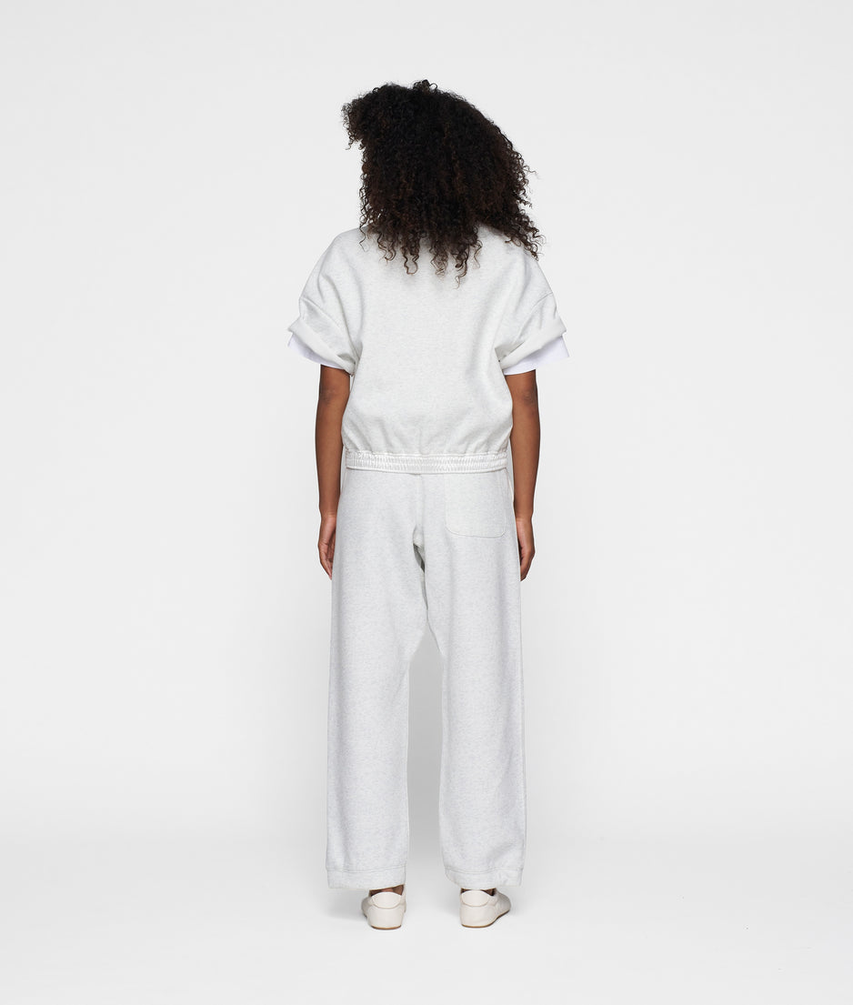 loose jogger neoprene | white melee