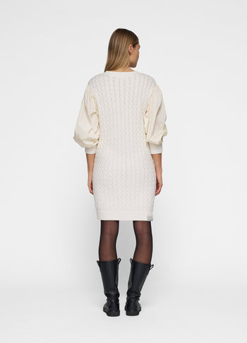 cable knit dress | soft kit