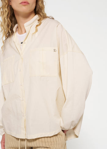 poplin shirt | light natural