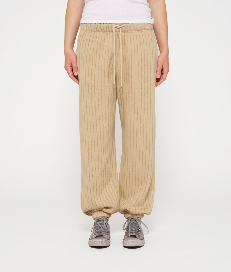 Bar jogger foam pinstripe | light latte