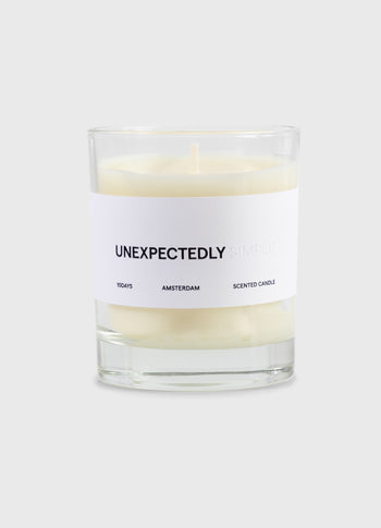 unexpectedly scented candle | multicolor