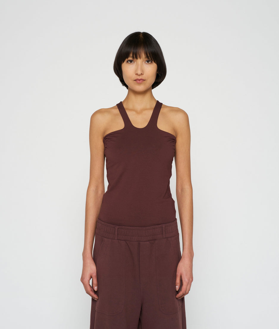 sporty wrapper | aubergine