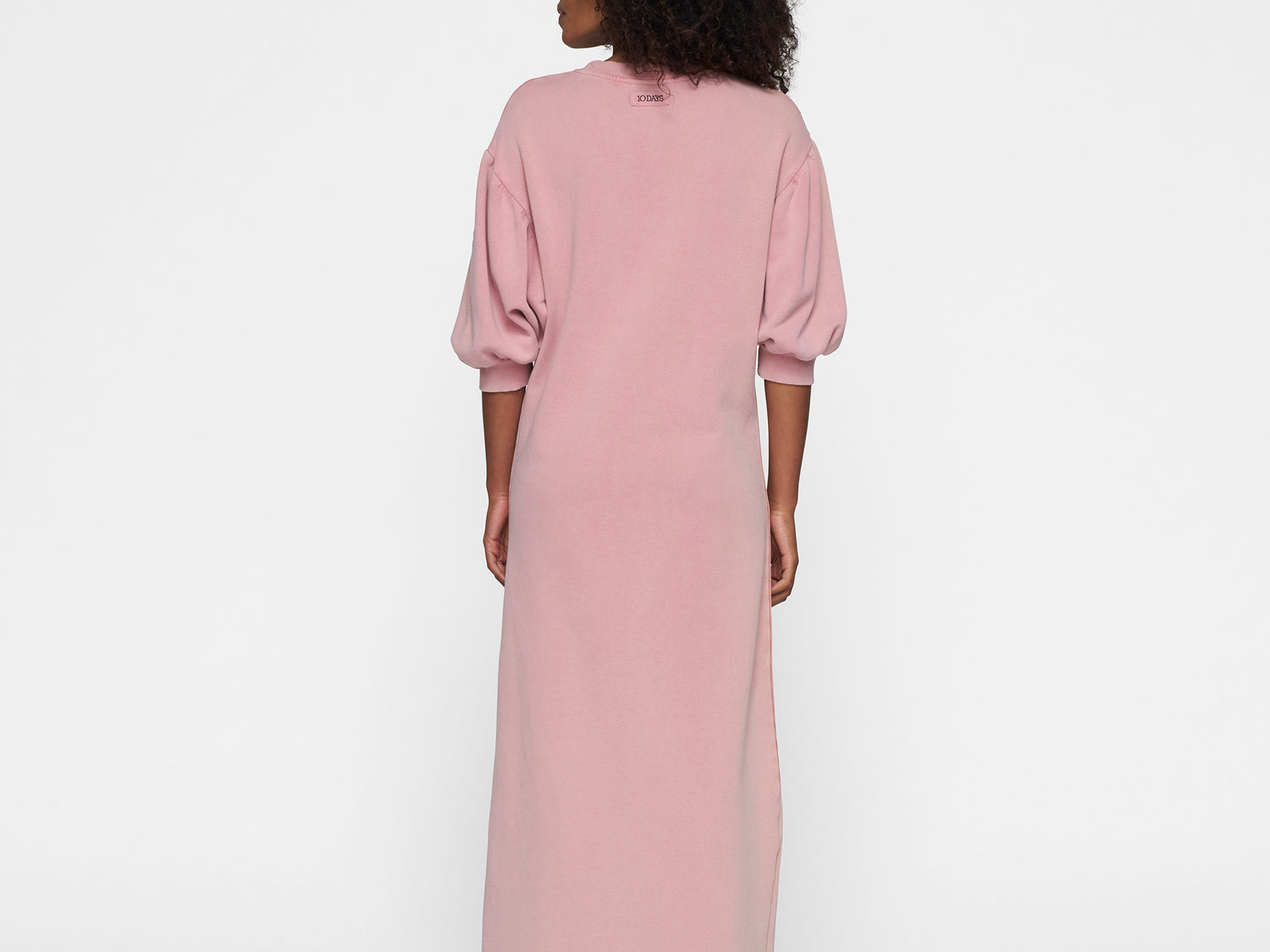 relax dress fleece | raspberry