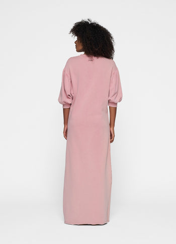 relax dress fleece | raspberry