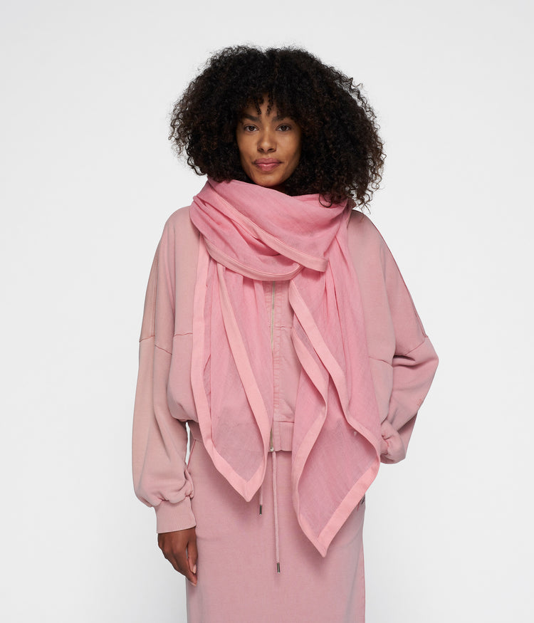 scarf rib | raspberry