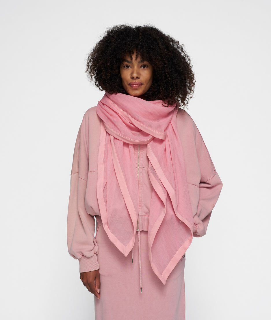 scarf rib | raspberry