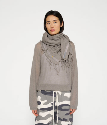 scarf wool | sage