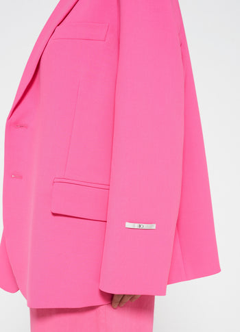 the power blazer | bright pink