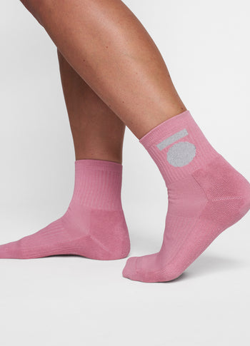 short socks medal | raspberry