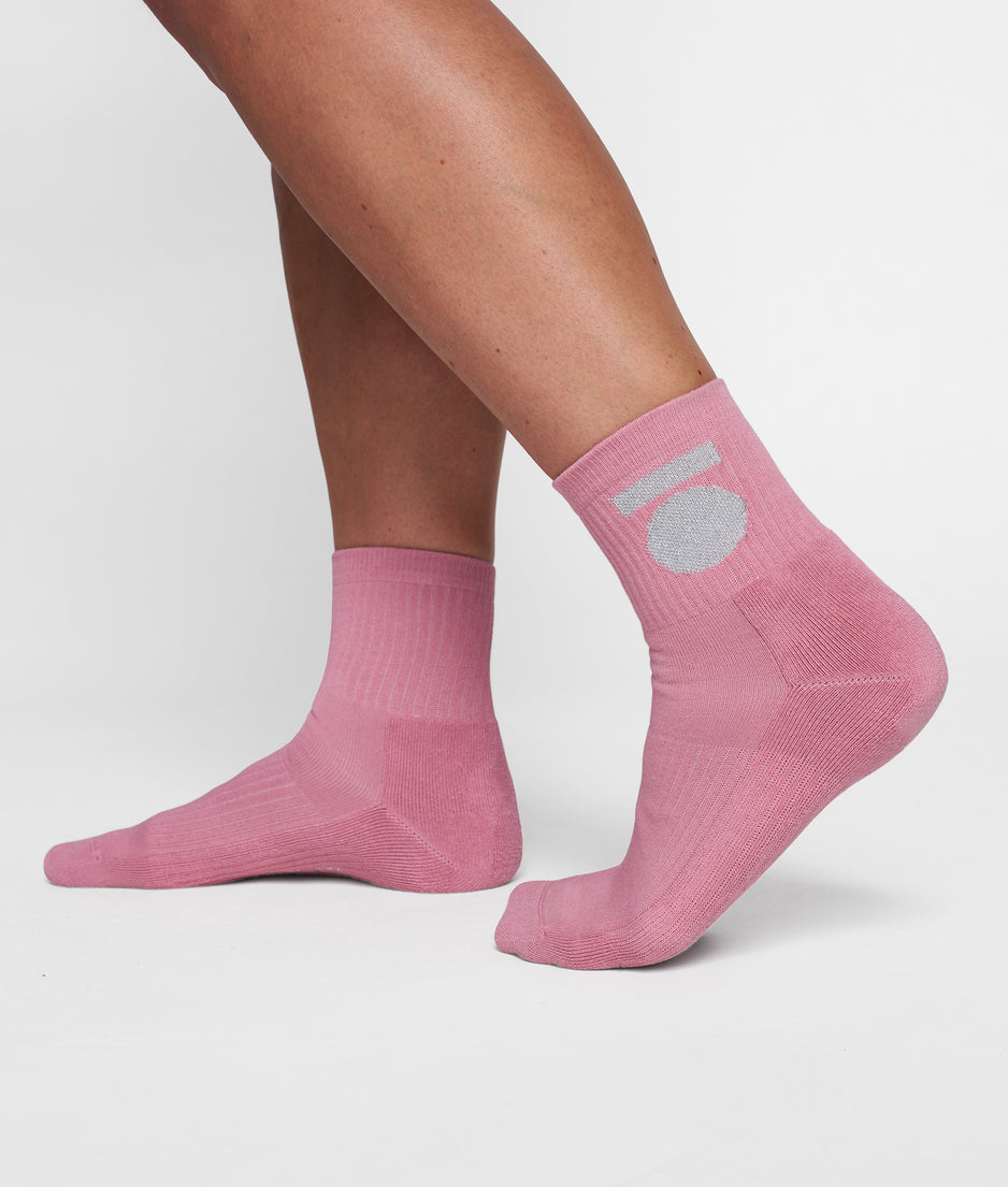 3-pack socks | raspberry