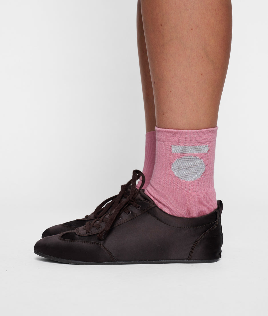 short socks medal | raspberry