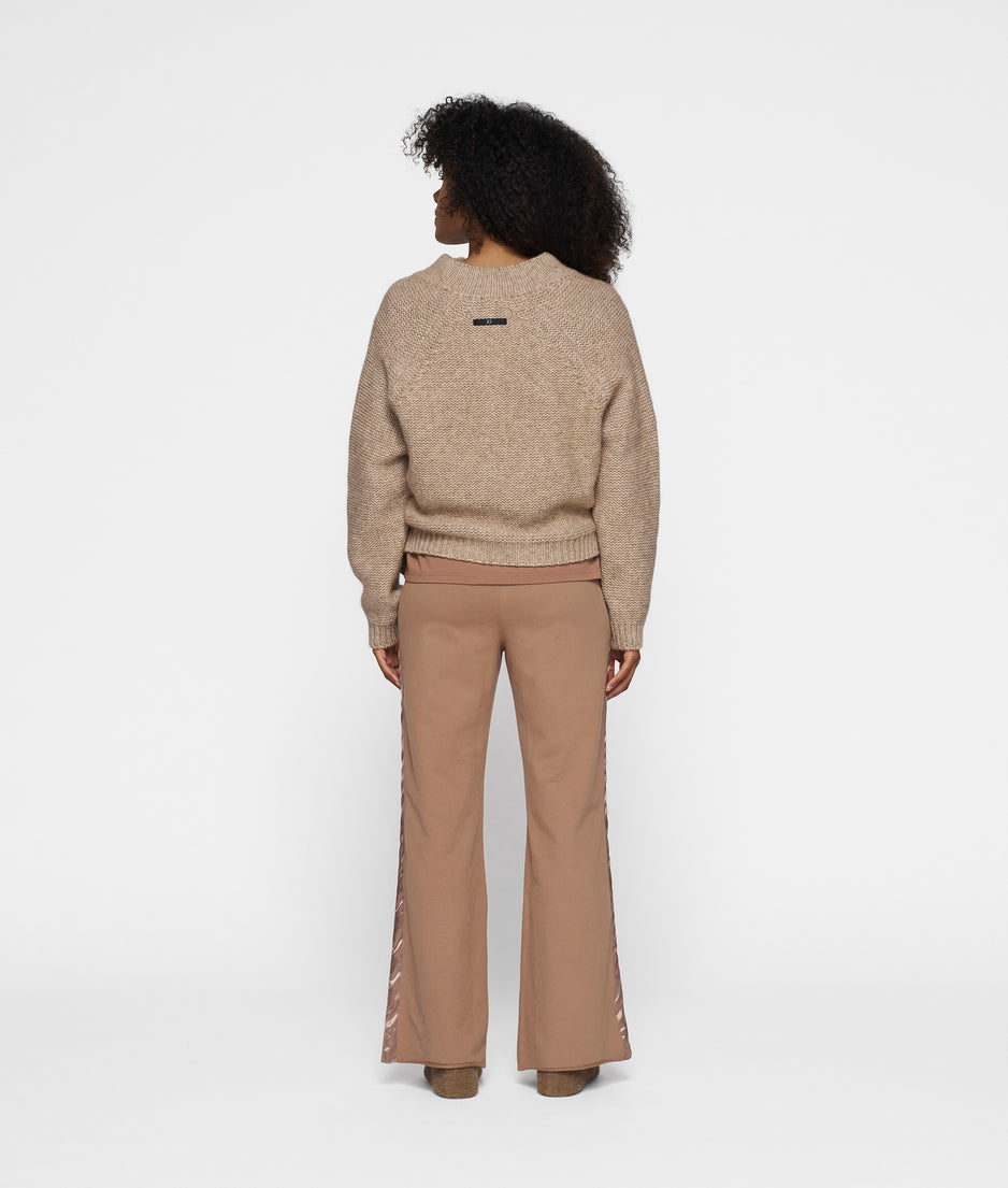 polo knit sweater | fudge